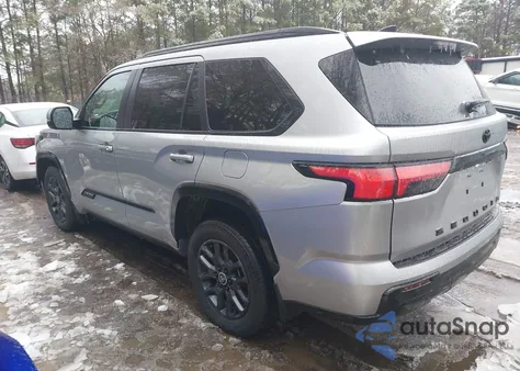 2024 Toyota Sequoia Platinum из США, поврежденный, VIN 7SVAAABA9RX028385